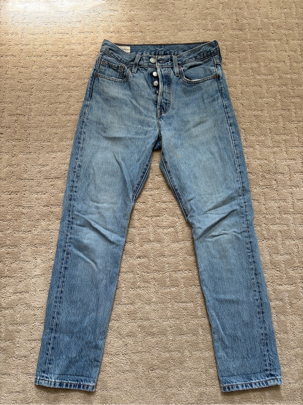 Levi's Women's Light Blue Straight Leg Jeans
